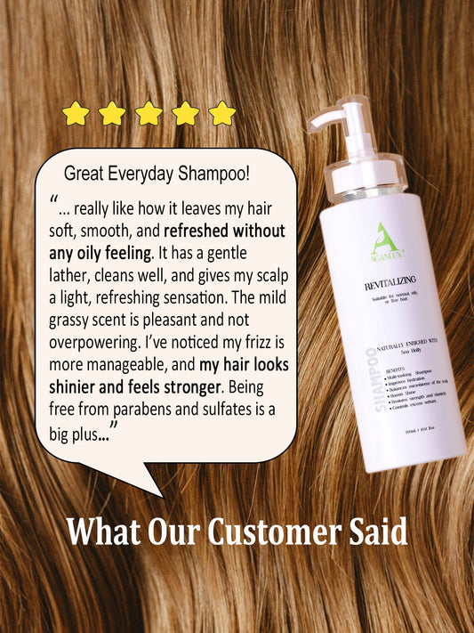 "My hair looks shinier and feels stronger!" - Why loving ACANLUX
