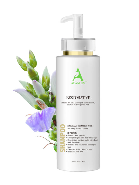 ACANLUX AHL-002 restorative natural shampoo sea holly dry damaged hairs product main 1200