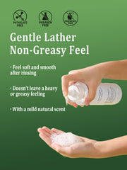 ACANLUX AHL-002 restorative natural shampoo sea holly dry damaged hairs genle lather