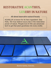 restorative power of nature and luxury in beauty products on australia base