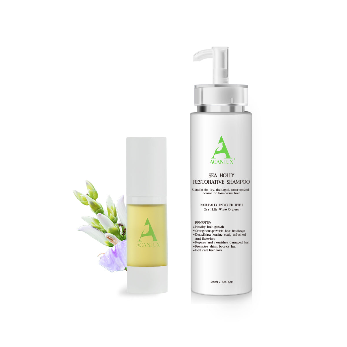 ACANLUX Restorative Skincare & Hair Care Bundle